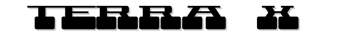 Terra  X  font
